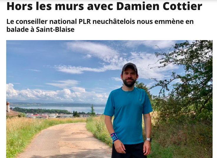RTN: hors les-murs avec Damien Cottier (interview)